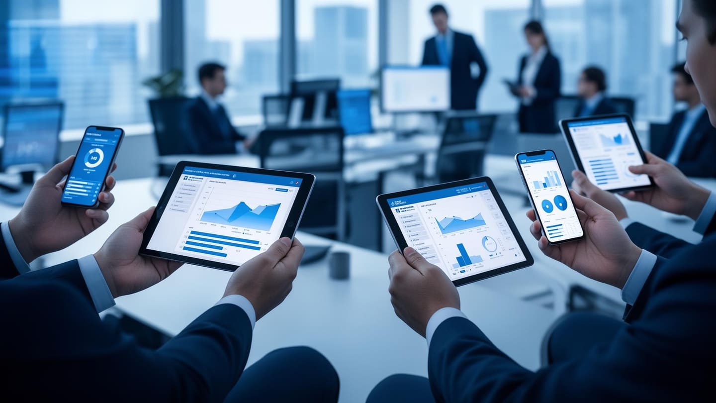 Application mobile entreprise B2B - Solutions workforce management et field service