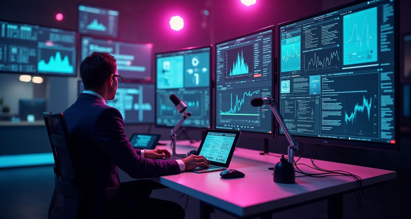 تطوير تطبيقات الإعلام والنشر - غرفة أخبار رقمية ومنصات محتوى