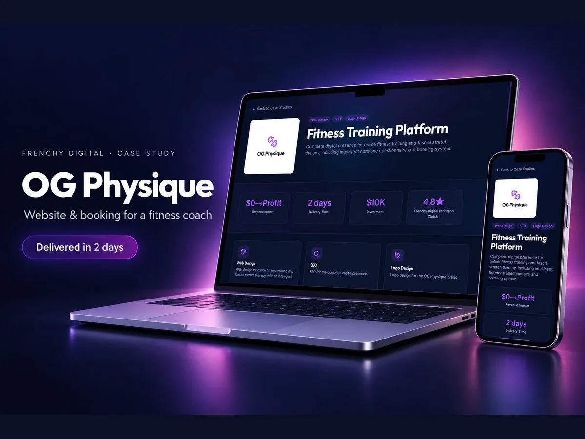 Fitness Training Platform : OG Physique project screenshot