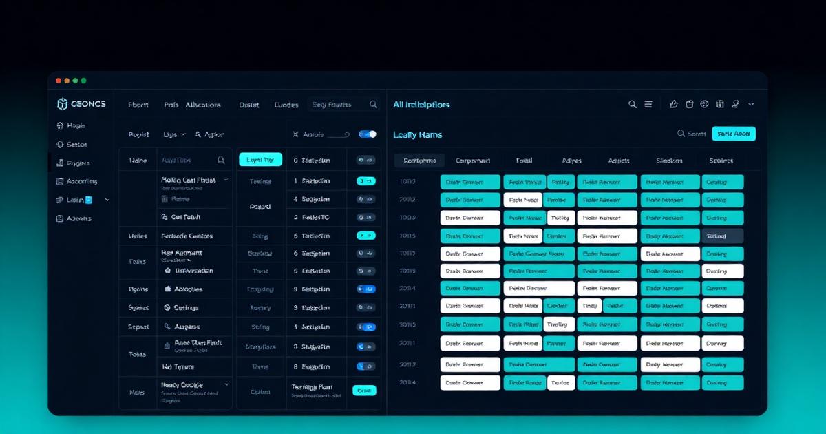 لوحة تحكم تخطيط الفعاليات المدعومة بالذكاء الاصطناعي تعرض أتمتة اللوجستيات وتنسيق الموردين